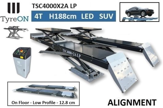 TyreON TSC4000X2A Low Profile Uitlijnbrug opbouw