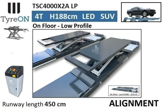 TyreON TSC4000X2A Low Profile Uitlijnbrug opbouw - Image 6