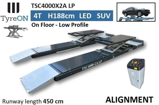TyreON TSC4000X2A Low Profile Uitlijnbrug opbouw - Image 3