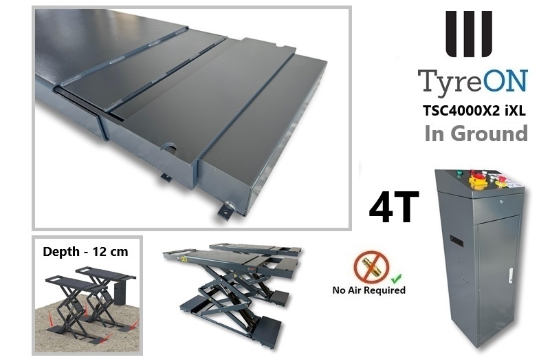 TyreON TSC4000X2 iXL - inbouw schaarhefbrug 4T schaarbrug - Image 5