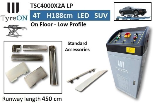 TyreON TSC4000X2A Low Profile Uitlijnbrug opbouw - Image 4